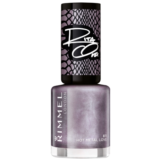 Vernis à Ongles Séchage rapide Teinte Hot Metal Love (811) 60 Seconds Super Shine RIMMEL