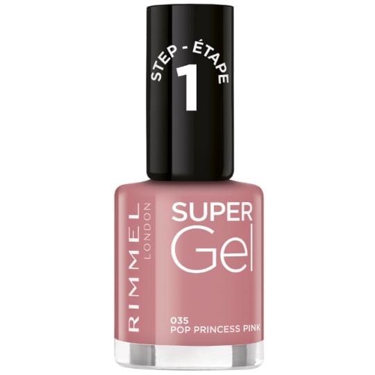 Vernis à ongles Fini Gel Teinte Pop Princess Pink (035) Super Gel RIMMEL