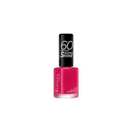 Vernis À ongles 60 Seconds Super Shine Teinte Double Decker Red (310) RIMMEL