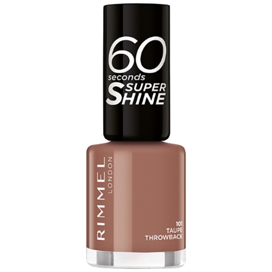 Vernis à Ongles 60 Seconds Super Shine 101 Taupe Throwback RIMMEL