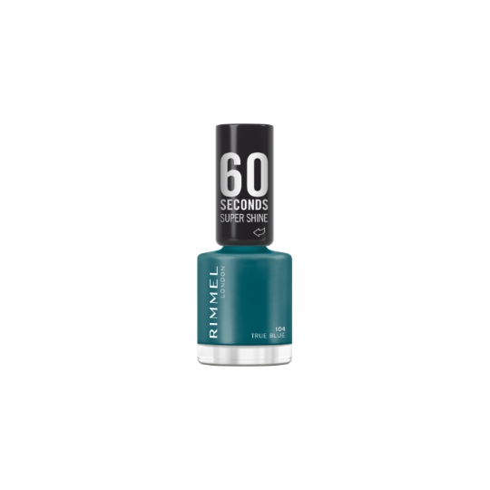 Vernis à Ongles 60 Seconds Super Shine 104 True Blue RIMMEL
