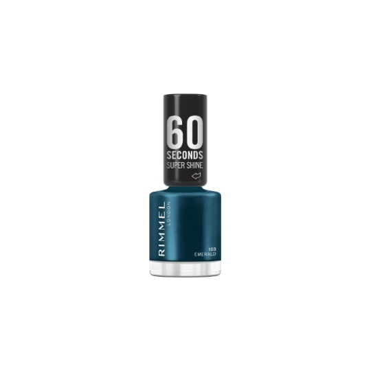 Vernis à ongles 60 Seconds Super Shine Teinte 103 Emerald RIMMEL