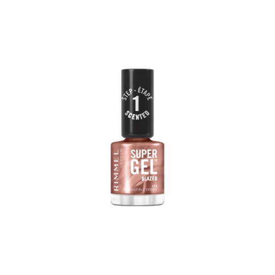 Vernis à Ongles Super Gel Glazed 118 Irresistible Dough RIMMEL