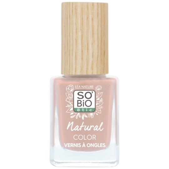 Vernis à Ongles Teinte Romantique Rose (60) Natural Color Bio SO'BIO ETIC