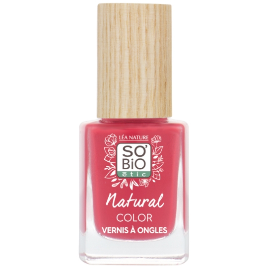 Vernis à Ongles Teinte Corail (35) Vibrant Natural Color Bio SO'BIO ETIC