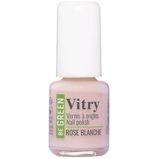 Vernis À Ongles Rose Blanche Be Green VITRY