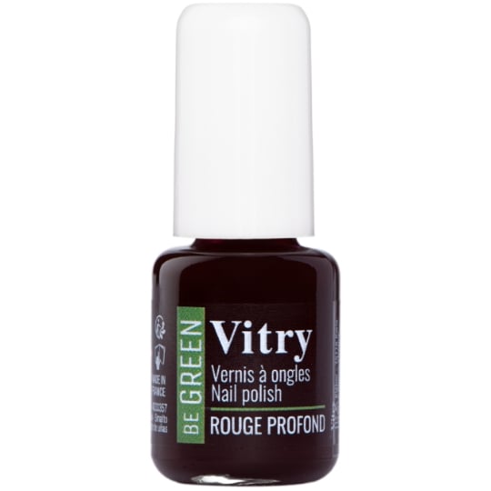 Vernis À Ongles Rouge Profond Be Green VITRY