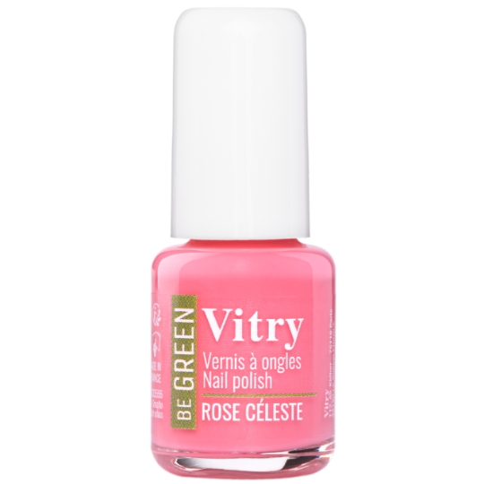 Vernis À Ongles Teinte Rose Celeste Be Green VITRY