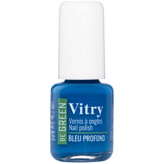 Vernis à Ongles Bleu Profond Be Green VITRY