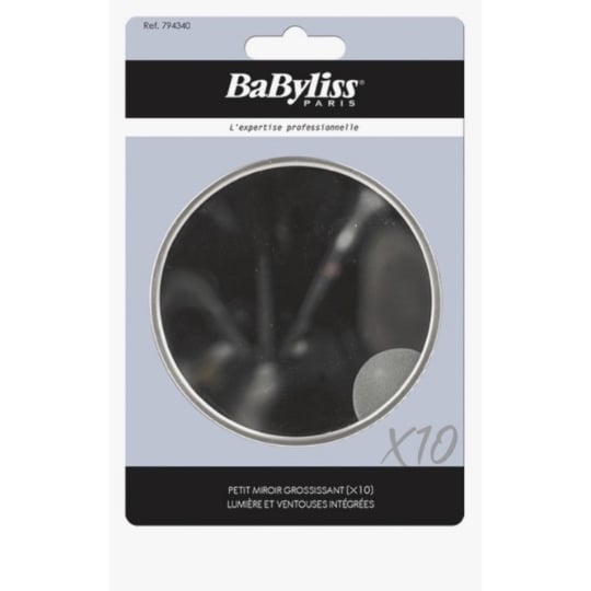 Miroir Lumineux Ventouse Grossissement BABYLISS