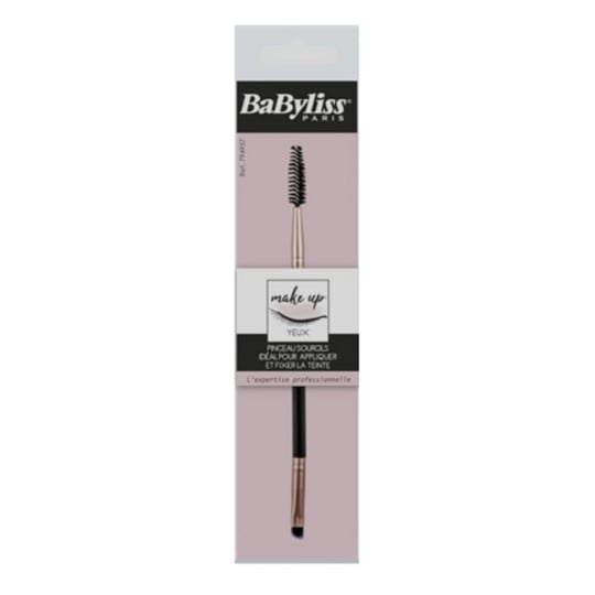 Pinceau Sourcils 2 en 1 Biseauté et Goupillon BABYLISS