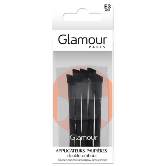 Applicateurs paupières à paupières double embout GLAMOUR PARIS
