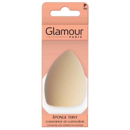Éponge pour Fond de Teint Couvrance et Correction GLAMOUR PARIS