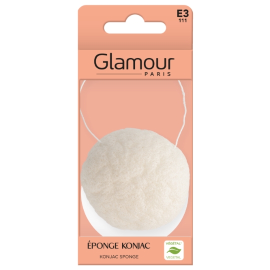 Éponge Konjac Végétal GLAMOUR PARIS