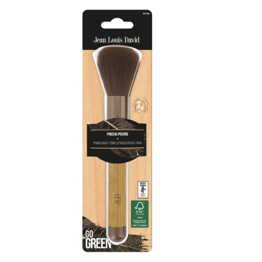 Pinceau Poudre Go Green Manche Bambou JEAN LOUIS DAVID