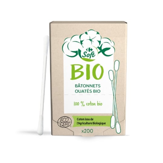 Cotons-Tiges Bio CARREFOUR BIO