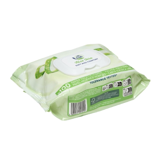 Papier toilette humide CARREFOUR SOFT