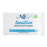 Papier Toilette Humide Douceur Et Fraîcheur Sensitive Soft CARREFOUR SOFT