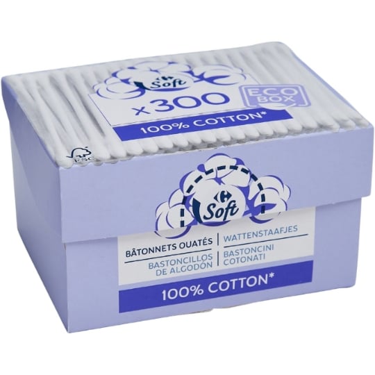 Cotons-Tiges CARREFOUR SOFT