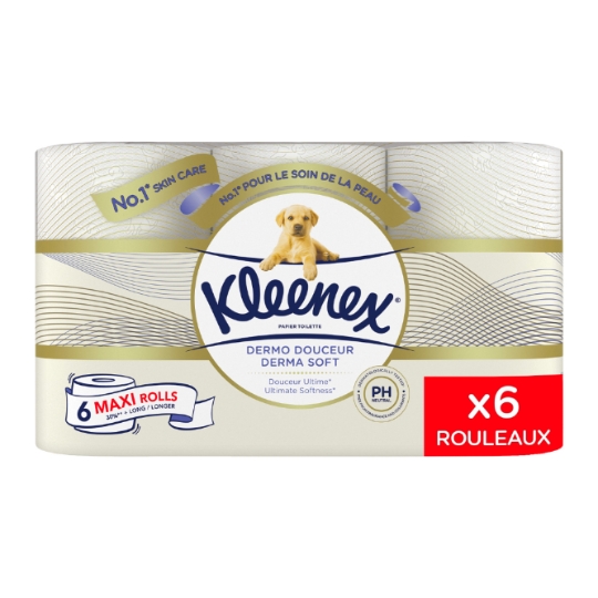Papier Toilette Doux Testé Dermo Douceur KLEENEX