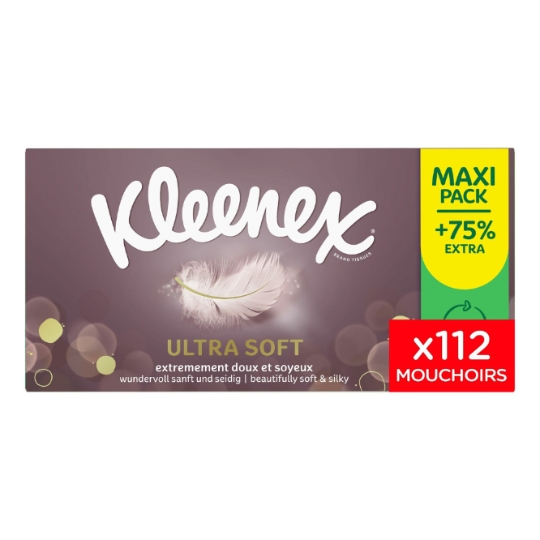 Mouchoirs Doux Et Soyeux Recyclable KLEENEX