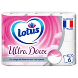 Papier Toilette Ultra Doux Tube Jetable Aqua Tube Blanc FSC LOTUS