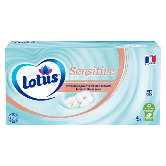 Mouchoirs Ultra Doux Sensitive FSC LOTUS