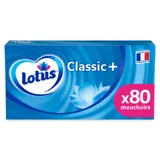 Mouchoirs Doux 3 Epaisseurs Pur Blanc Recyclable LOTUS