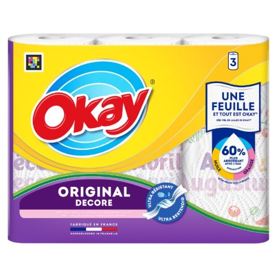 Essuie-Tout Décoré OKAY