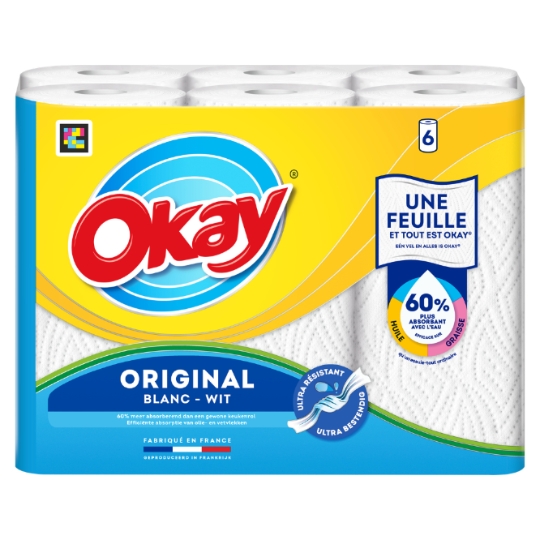 Essuie-Tout Original Blanc OKAY