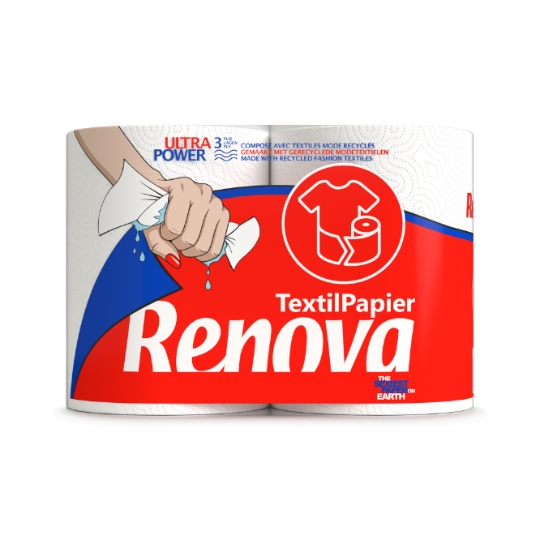 Essuie Tout Ultra Power 3 Plis TextilPapier RENOVA