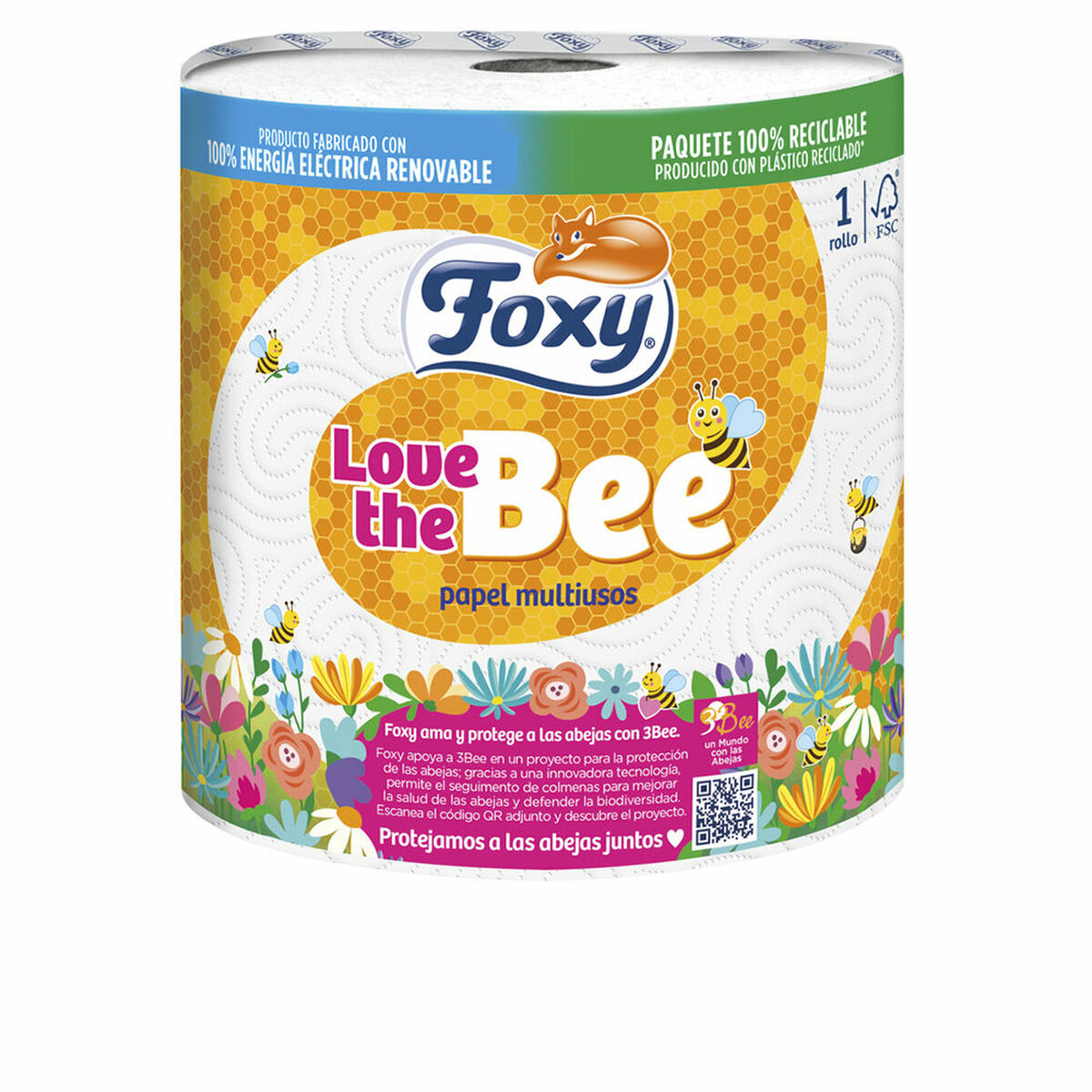 Essuie-tout Foxy Love The Bee FOXY