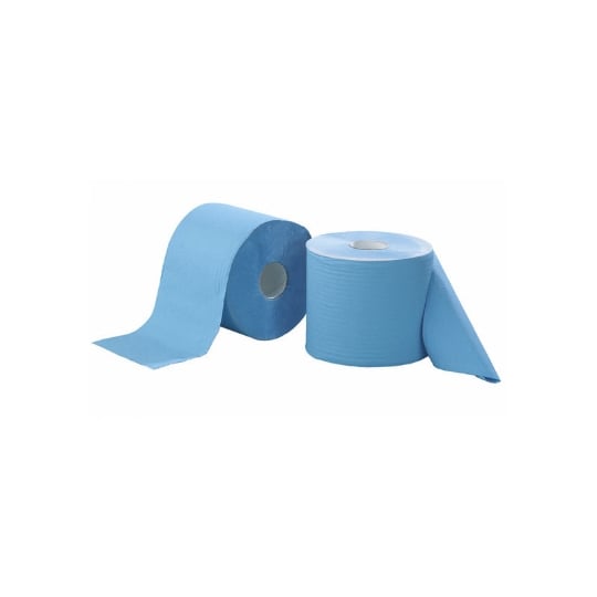Bobines Ouate Bleue 3 Plis Colis De 2 C453.29g NOTRE SELECTION