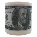 Papier Wc Toilette Pq Imprimé 100 Dollars TOTALCADEAU