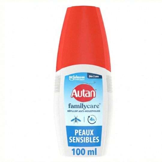 Répulsif Anti- Moustiques Spray Family Care Protection 4h AUTAN