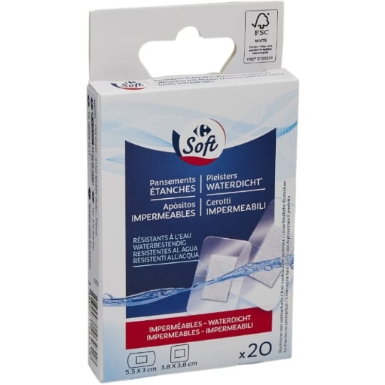 Pansements CARREFOUR SOFT