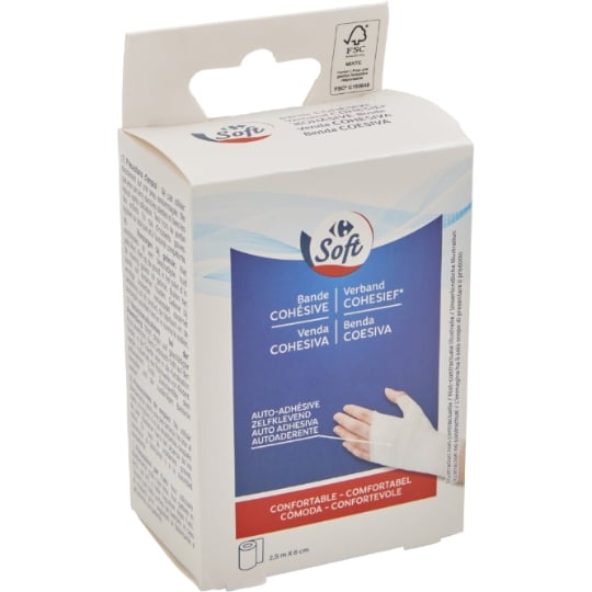 Bande Cohésive Soft CARREFOUR SOFT