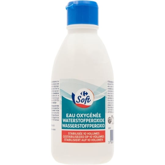 Eau oxygénée Stabilisée 10 Volumes CARREFOUR SOFT