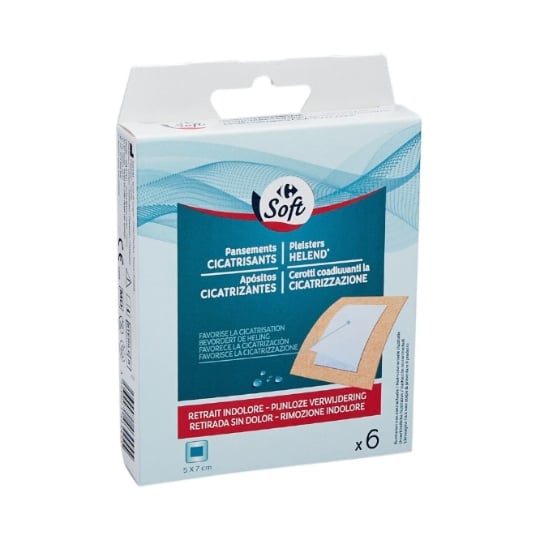 Pansements Cicatrisants Soft CARREFOUR SOFT