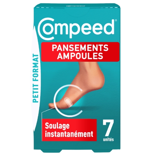 Pansements Ampoules Hydrocolloïde Petite Taille COMPEED