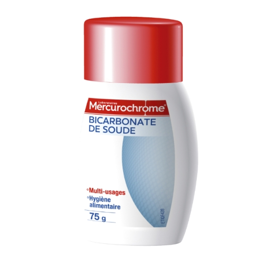 Bicarbonate Multi-usages Hygiène et Alimentaire MERCUROCHROME