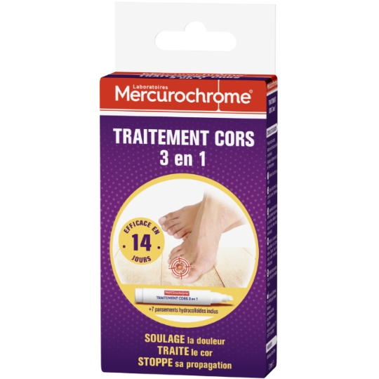 Cors 3 en 1 MERCUROCHROME