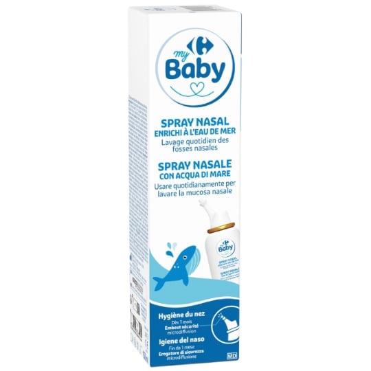 Spray nasal bébé A l'eau de mer CARREFOUR BABY