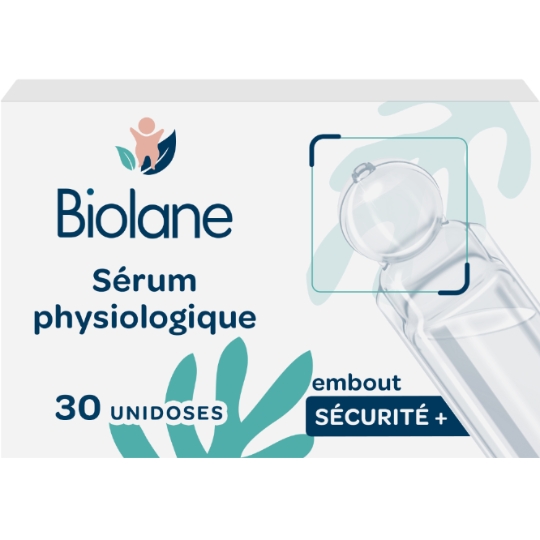 Sérum physiologique bébé Hygiène Nasale et Oculaire Embout Sécurité+ BIOLANE