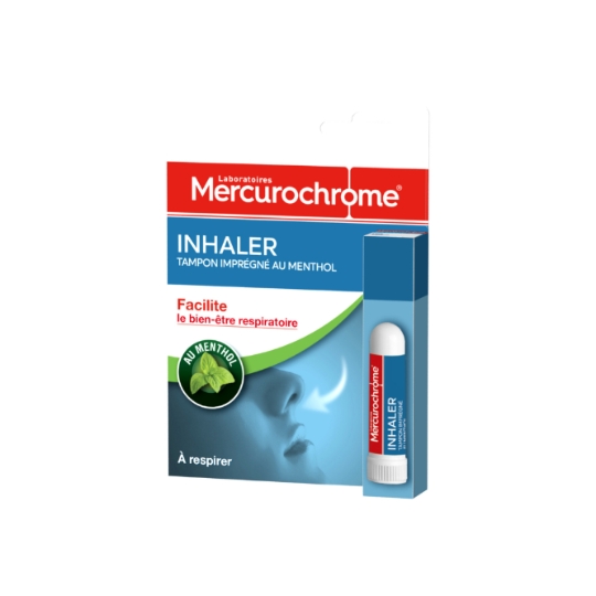 Inhalateur Tampon Menthol MERCUROCHROME