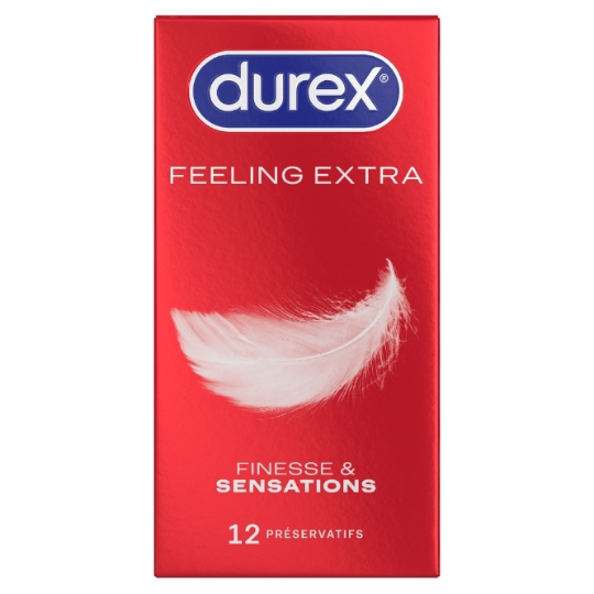 Préservatifs Extra Lubrifié Extra Fin Feeling Extra DUREX