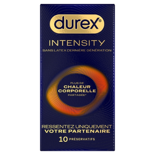 Préservatifs Sans Latex Chaleur Corporelle Intensity DUREX