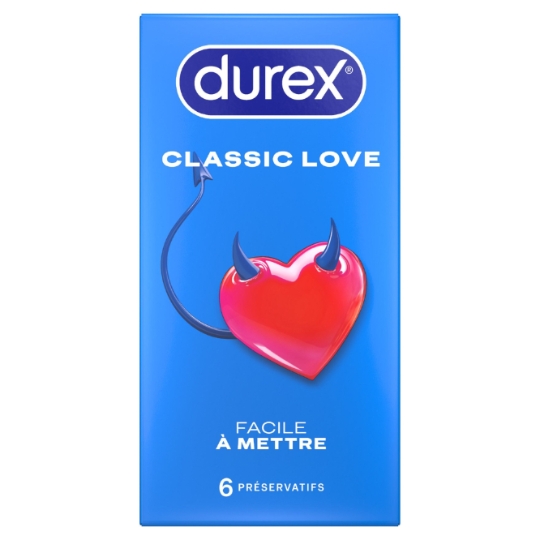 Préservatifs Ajusté Facile à Mettre Love Lubrifié DUREX