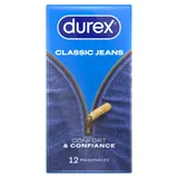 Préservatifs Classic Jeans Confort et Confiance DUREX