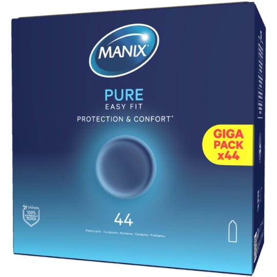 Préservatifs Easy Fit Pure Protection et Confort MANIX
